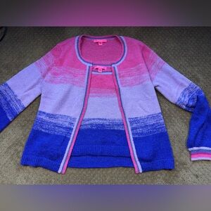 Lilly Pulitzer tank and sweater set